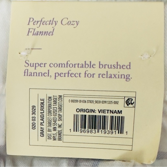 Stars Above Flannel Jogger Pants XXL Plaid Elastic Waist Pockets Drawstr… - Picture 7 of 11